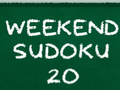 Logħba Sudoku ta' Weekend 20 onlajn