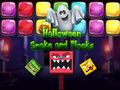 Logħba Serpenti u Blokki tal-Halloween onlajn