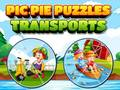 Logħba Puzzles ta' Trasport tal-Immaġini onlajn