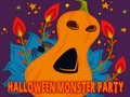 Logħba Puzzle tal-Festa tal-Monsters ta' Halloween onlajn