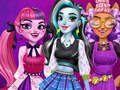 Logħba High School Princess Monster Mash  onlajn