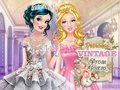 Logħba Il-Hwejjeg Vintage ta' Princess Prom onlajn