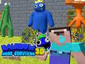 Logħba Survivor Noob Rainbow 3D onlajn