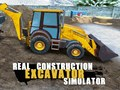 Logħba Simulatur Reali ta' Excavator Tal-Kostruzzjoni onlajn