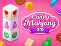 Logħba Candy Mahjong 3D onlajn
