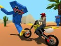 Logħba Motorcyclist kontra Huggy onlajn