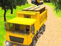 Logħba Drajver ta’ Trakk tal-Kargo Offroad 3D onlajn