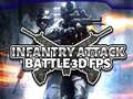 Logħba Attakk tal-Infanterija Battalja 3D FPS onlajn