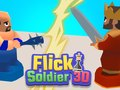 Logħba Suldat Flick 3D onlajn