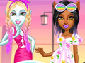 Logħba Vakanza tas-Sajf tal-Monster Girls onlajn