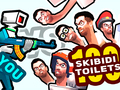 Logħba Inti kontra 100 Toilet Skibidi onlajn