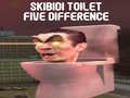 Logħba Skibidi Toilet Ħamsa Differenzi onlajn