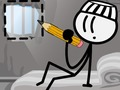 Logħba Dop Stickman Ħarba mill-Ħabs onlajn
