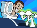 Logħba Stickman kontra Skibidi toli onlajn