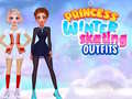 Logħba Princess Winter Ice Skating Outfits  onlajn