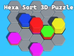 Logħba Puzzle Hexa Sort 3D onlajn