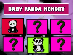 Logħba Memorja tal-Bebè Panda onlajn