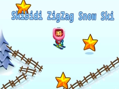 Logħba Skibidi ZigZag Ski f'Borra onlajn