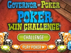 Logħba Gvernatur tal-Poker: Sfida tal-Poker onlajn