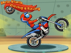 Logħba Moto Stunts In-Navigazzjoni u Razzett onlajn