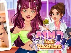 Logħba Trattament tal-Nagel ASMR onlajn