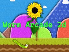 Logħba Worm Arcade 2D onlajn