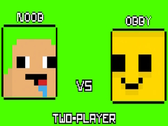 Logħba Noob kontra Obby Żewġ Plejers onlajn