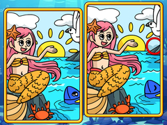 Logħba Mermaids Isibu l-Iffirenza onlajn