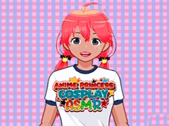 Logħba Anime Prinċipessa Cosplay ASMR onlajn