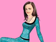 Logħba Libsa lil Alexis Bledel onlajn