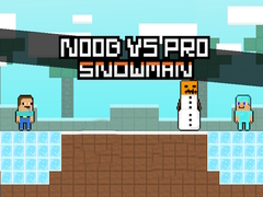 Logħba Noob kontra Pro Snowman onlajn