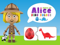 Logħba Dinja tal-Kuluri Dino ta' Alice onlajn