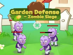 Logħba Difiża tal-Ġnien - Assedju ta' Zombie onlajn