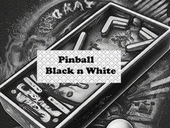 Logħba Pinball Iswed u Abjad onlajn