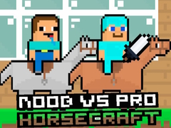 Logħba Noob kontra Pro HorseCraft onlajn