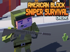 Logħba Survivenza Online ta' Sniper Amerikana F'Blokki onlajn