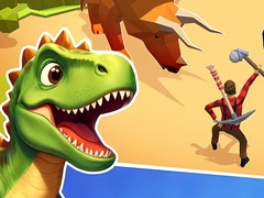Logħba Simulatur ta' Sopravivenza Dino 3D onlajn
