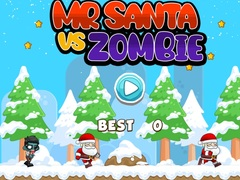 Logħba Għalliem Santa kontra Zombie onlajn