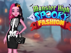 Logħba Monster High: Moda Spooky onlajn