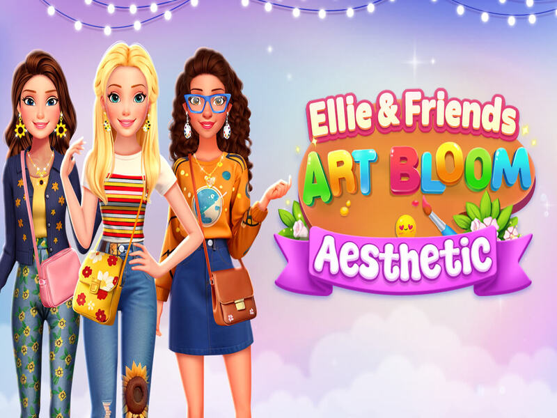 Logħba Ellie and Friends Art Bloom Estetic onlajn