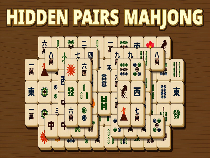 Logħba Pairs moħbija Mahjong onlajn