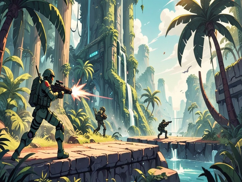 Logħba Strike Force: Action Platformer onlajn