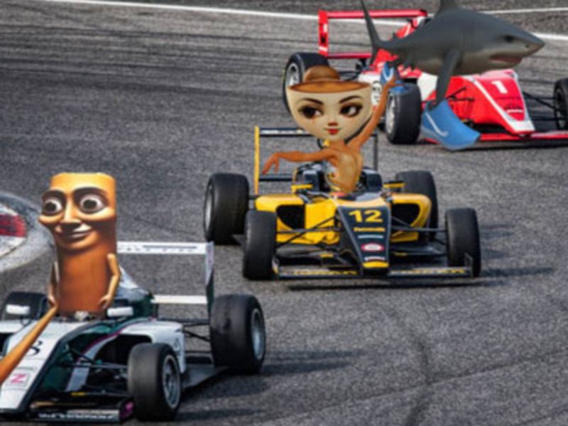Logħba Brainrot Tung Tung Racing onlajn