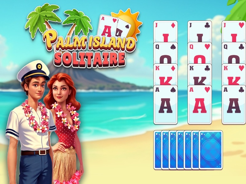 Logħba Palm Island Solitaire onlajn