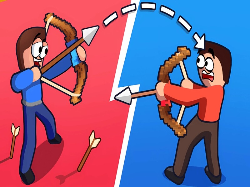 Logħba Żewġ Archers: Bow Duel onlajn