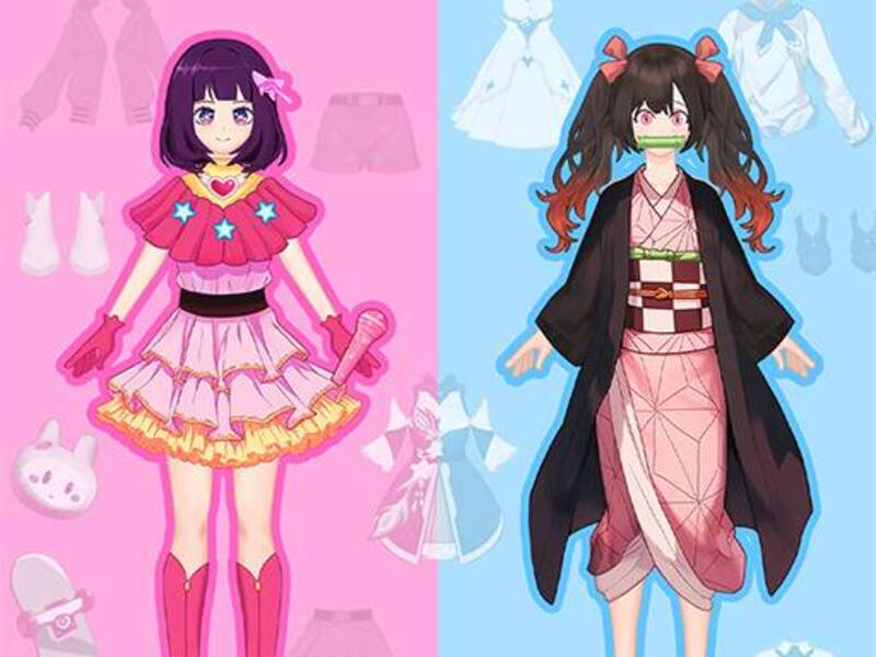 Logħba Anime Doll- DIY Cosplay Girl onlajn