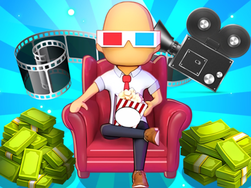 Logħba Empire Cinema Idle Tycoon onlajn