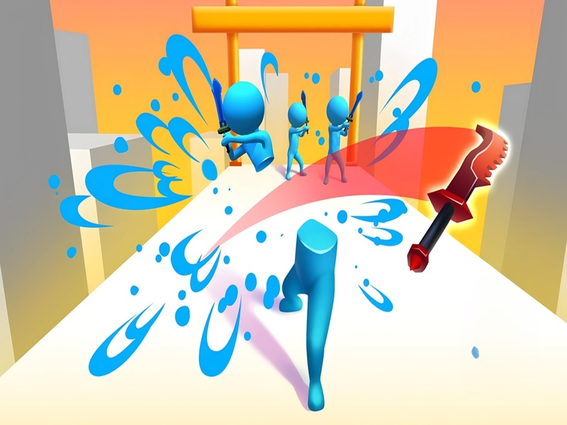 Logħba Play Sword! Ninja Slice Runner onlajn