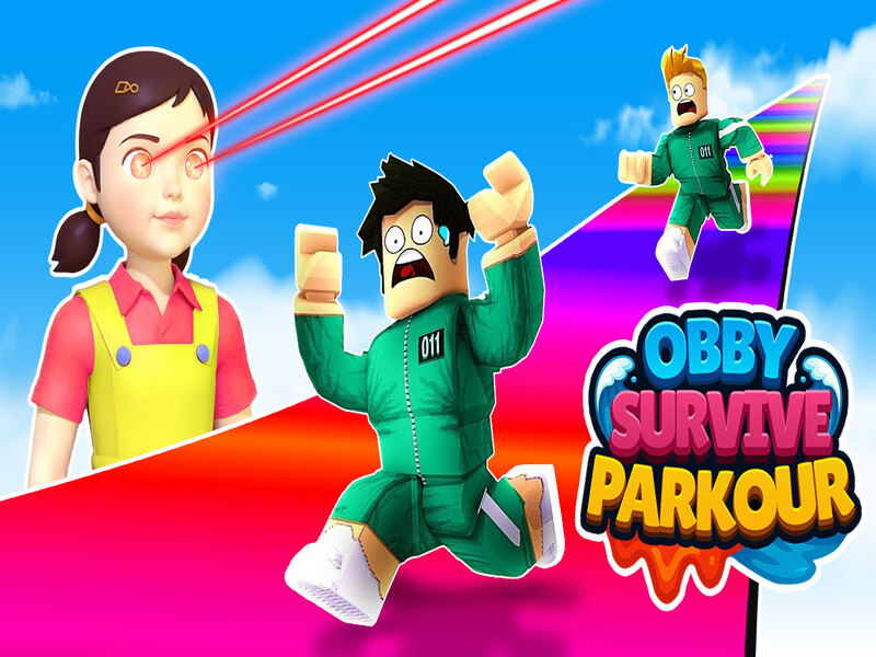 Logħba OBBY SOVERVAVA L-PARKOUR onlajn