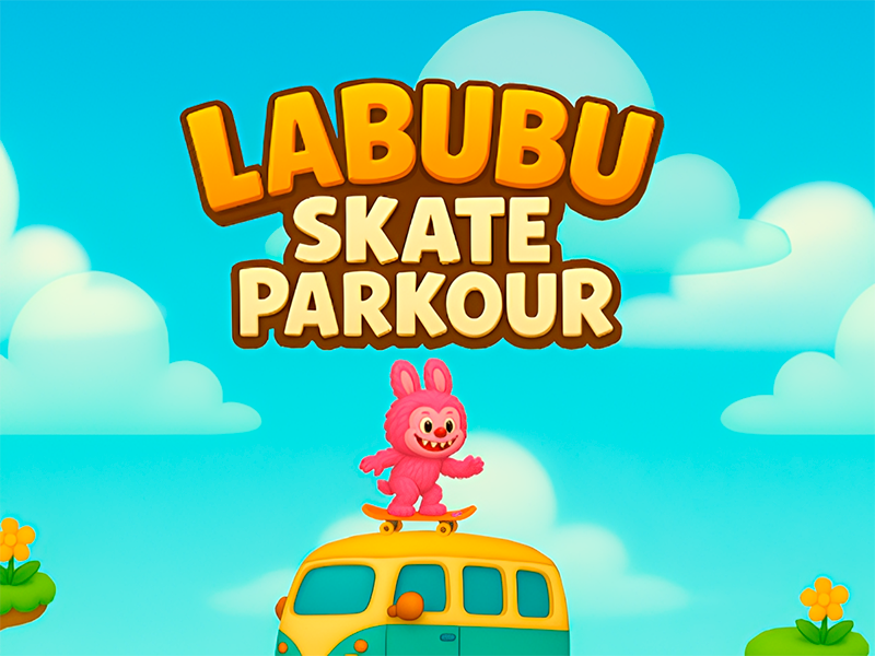 Logħba Labubu Skate Parkour onlajn